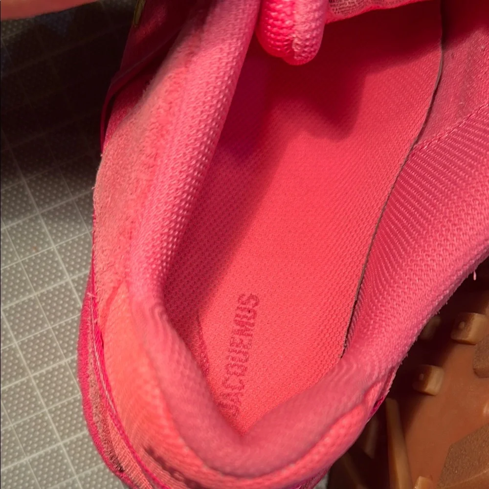 Jacquemus Pink Athletic Shoes size 11.5 - Picture 9 of 10